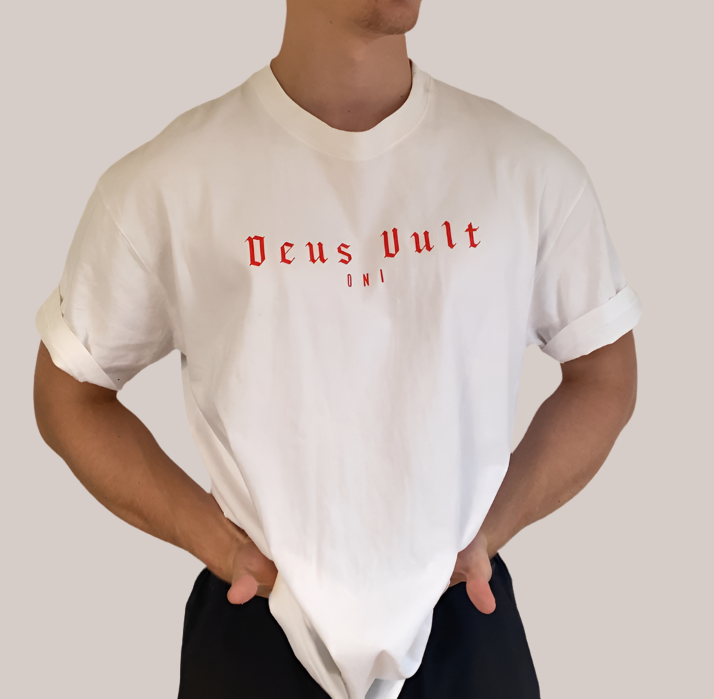 'Deus Vult' Oversized Shirt