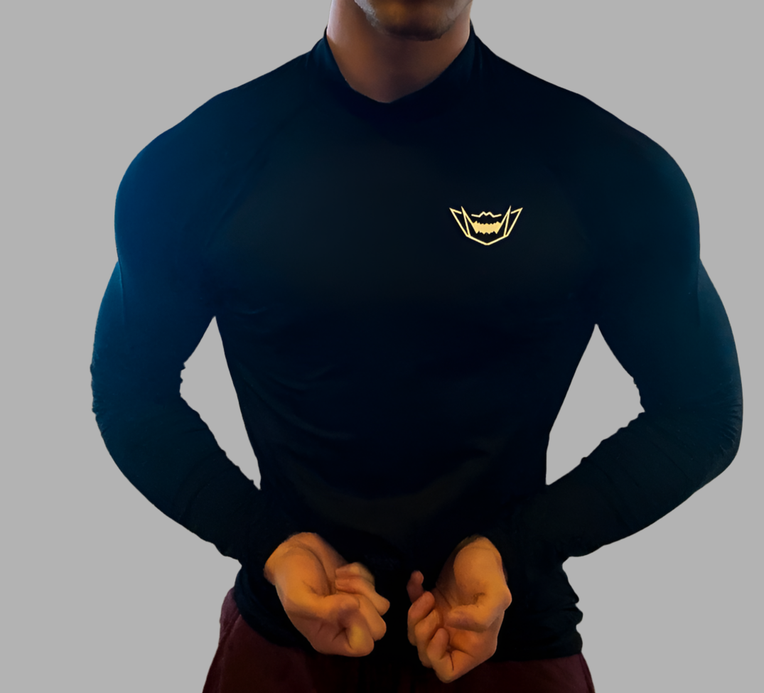 Black Compression Shirt - Long Sleeve