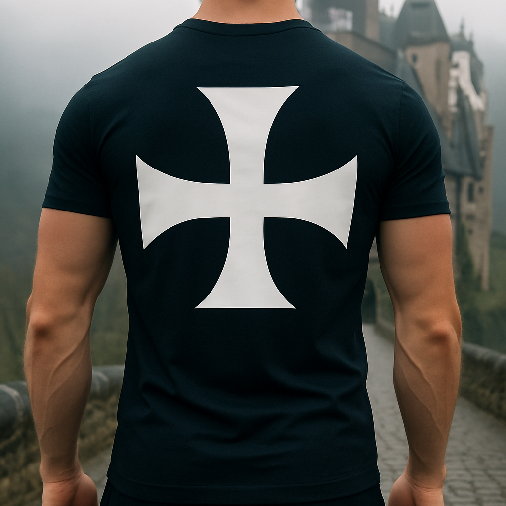 'Deus Vult' Black shirt