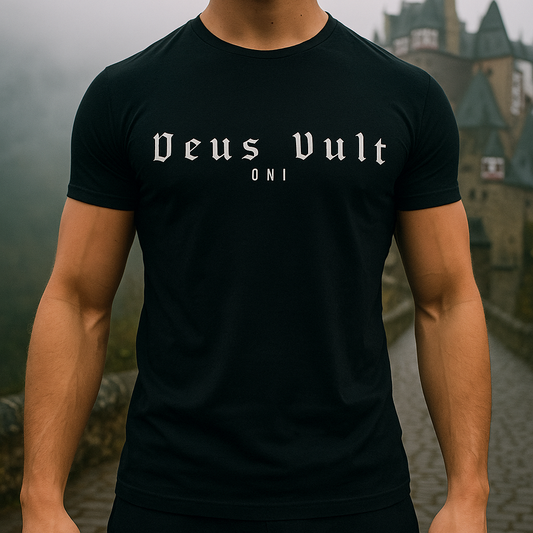 'Deus Vult' Black shirt