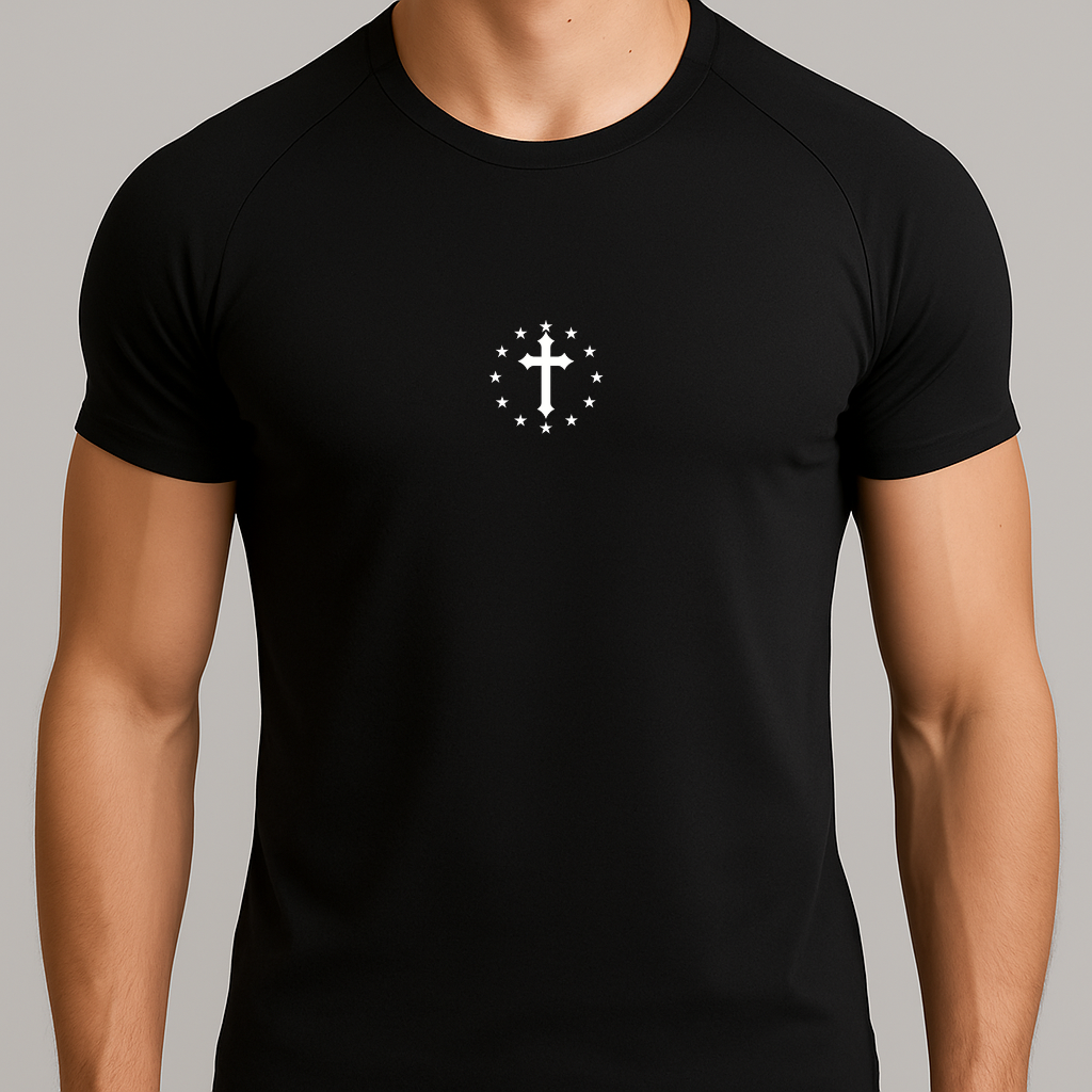 'Vincit Agnus Dei' Christogramm Shirt